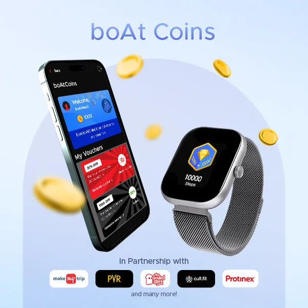 boAt Wave Sigma | Smartwatch with 2.01" (5.10cm) HD Display, BT Calling, Powered by Crest  OS, 700  Active Modes