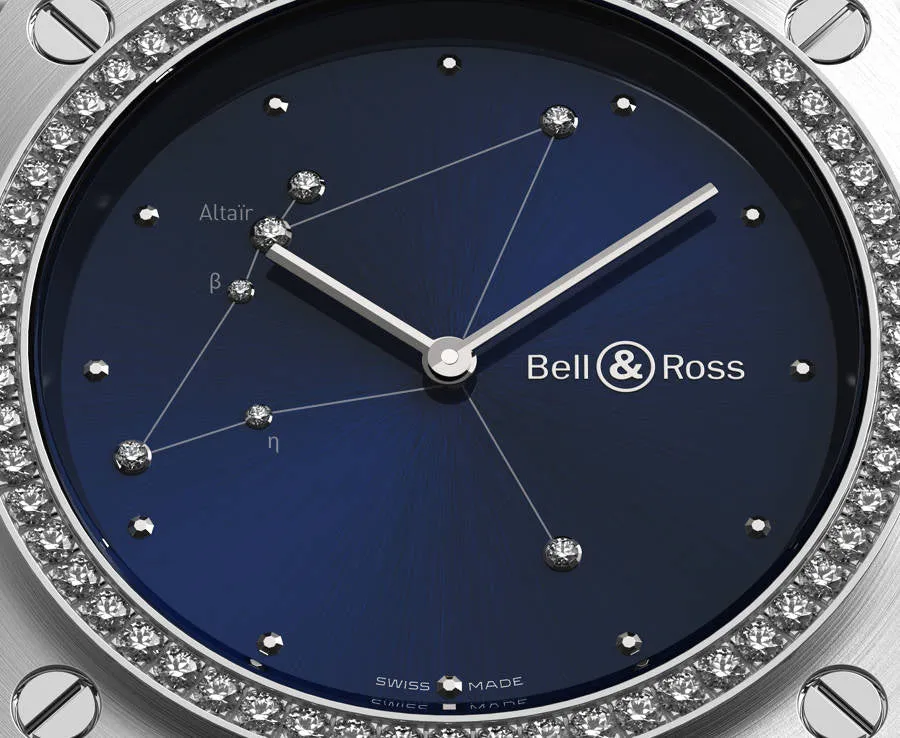 BR Watch BRS Blue Diamond Eagle Diamonds