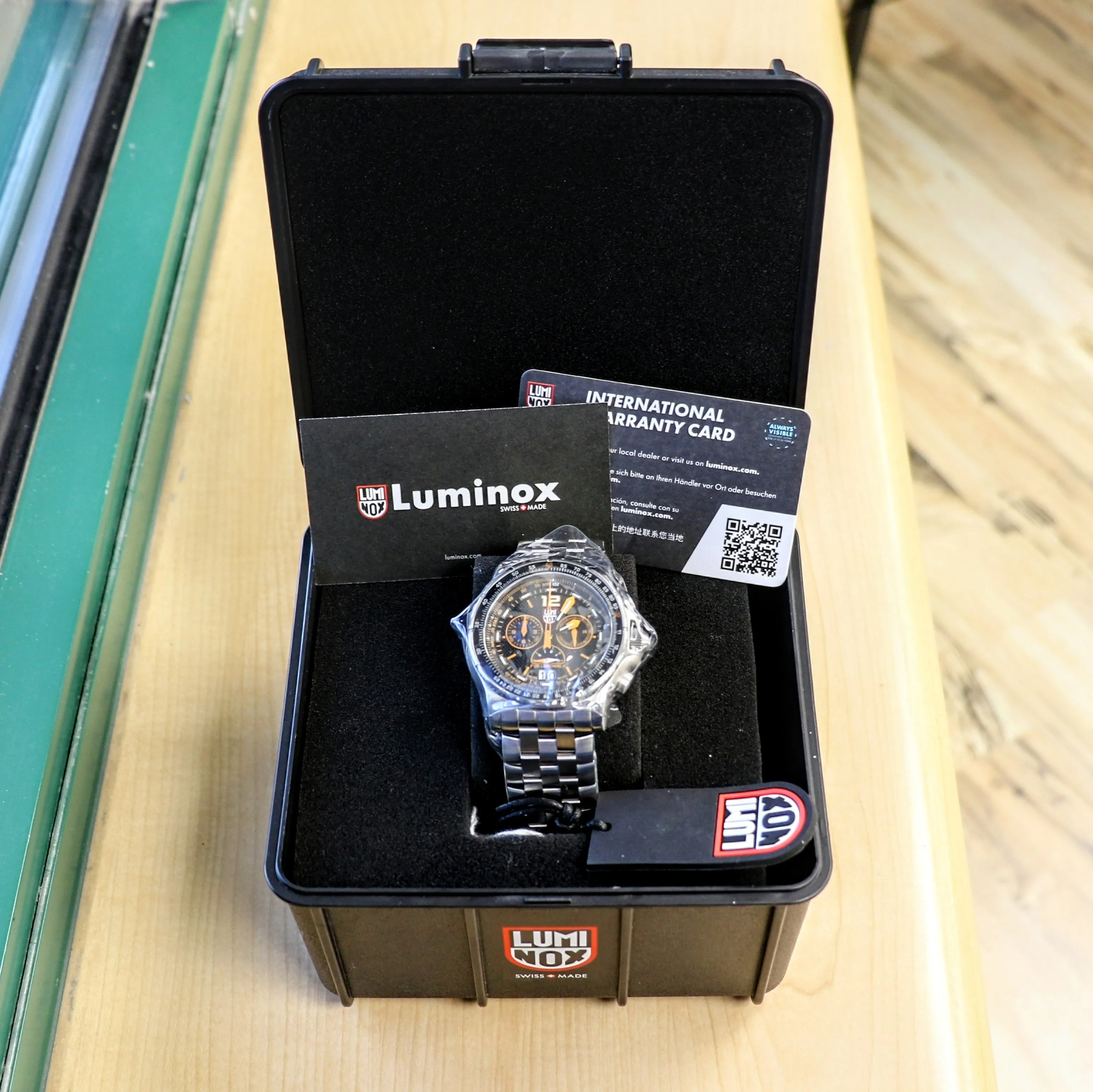 Brand-New LUMINOX F-35 Lightning II Chronograph Watch 9382 Quartz Wristwatch