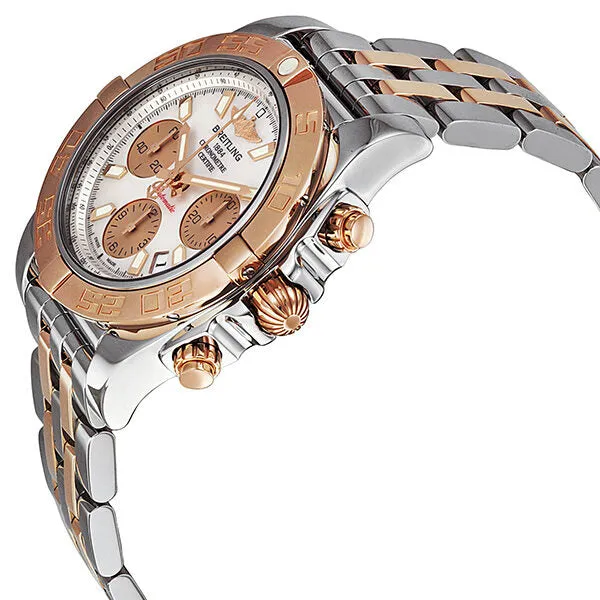 Breitling Chronomat 41 Automatic Chronograph Rose Gold and Stainless Steel Men's Watch CB014012-A722TT CB014012-A722-378C
