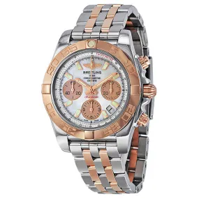 Breitling Chronomat 41 Automatic Chronograph Rose Gold and Stainless Steel Men's Watch CB014012-A722TT CB014012-A722-378C
