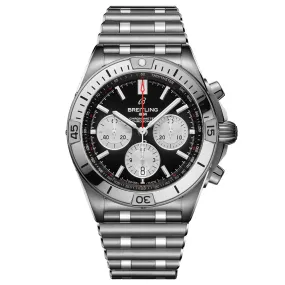 Breitling Chronomat B01 42mm Black Dial Automatic Chronograph Gents Watch AB0134101B1A1 Breitling Chronomat B01 42mm Black Dial Automatic Chronograph Gents Watch AB0134101B1A1