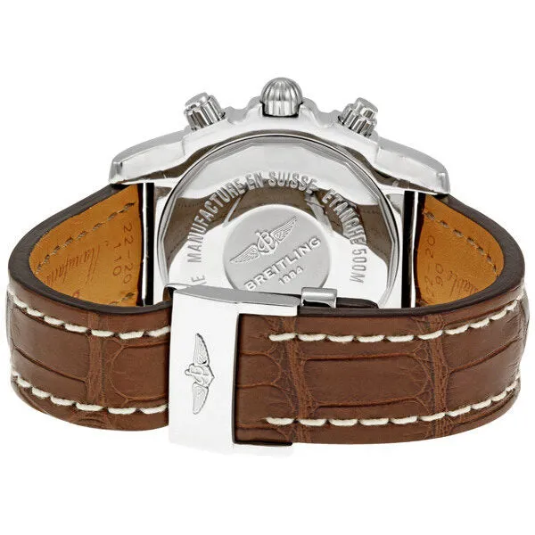 Breitling Chronomat B01 Silver Dial Chronograph Men's Watch AB011011-G684BRCD
