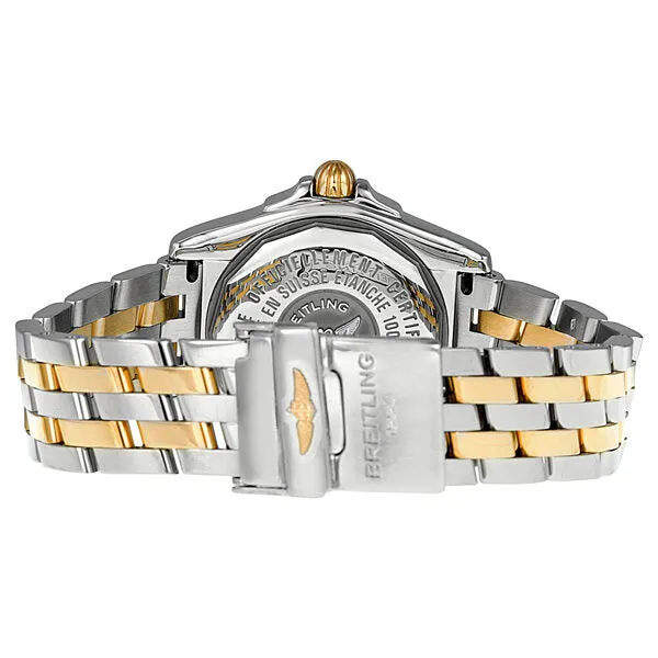 Breitling Lady Cockpit Diamond Rose Gold and Stainless Steel Ladies Watch C7135653-G650TT C7135653/G650