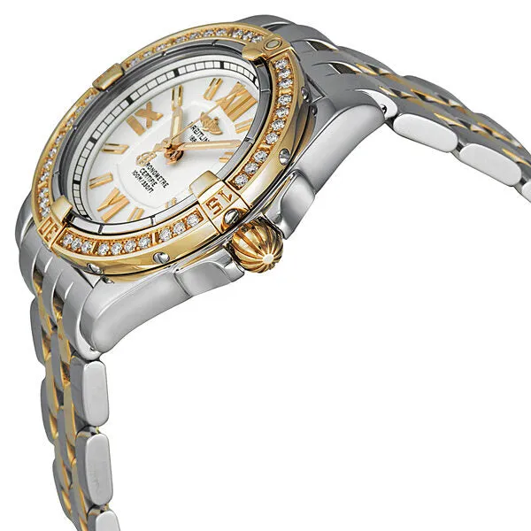 Breitling Lady Cockpit Diamond Rose Gold and Stainless Steel Ladies Watch C7135653-G650TT C7135653/G650