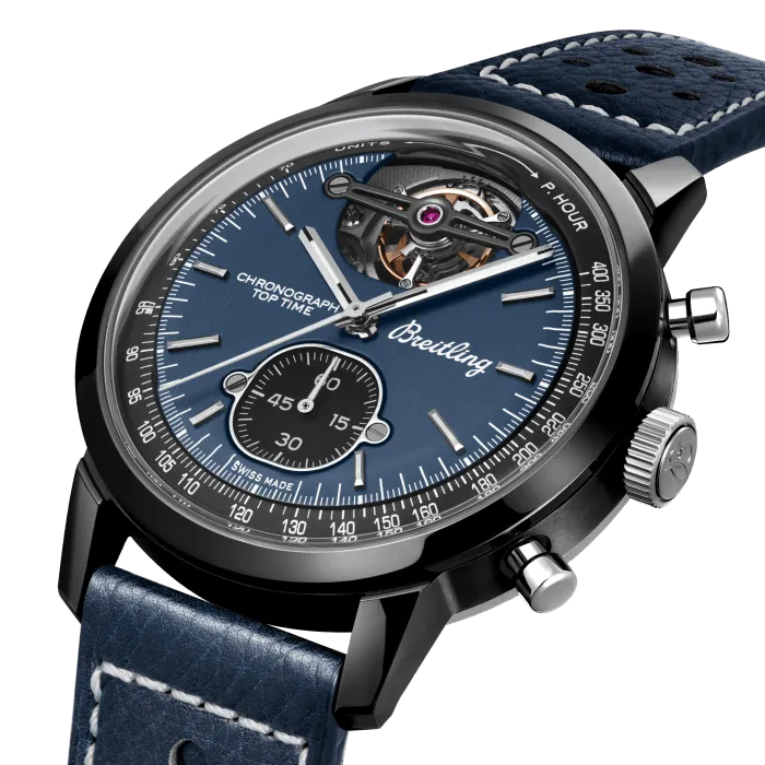 Breitling Top Time B21 Shelby Cobra Chronograph Tourbillon Ceramic & Titanium Men's Watch