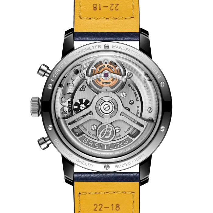 Breitling Top Time B21 Shelby Cobra Chronograph Tourbillon Ceramic & Titanium Men's Watch