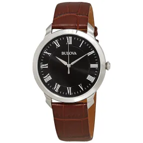 Bulova Classic Black Dial Men's Watch 96A184