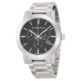 Burberry Black Dial Chronograph Stainless Steel Men's Watch BU9351 Burberry Black Dial Chronograph Stainless Steel Men's Watch BU9351