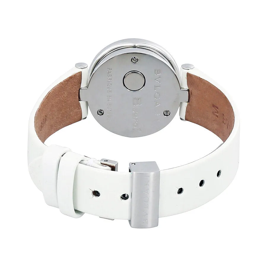 Bvlgari B. Zero1 White Dial Ladies Diamond Watch 100986