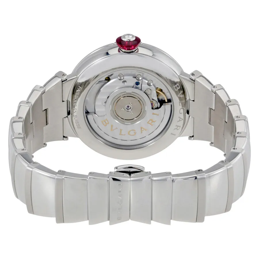 Bvlgari Lvcea  Automatic Mother of Pearl Diamond Ladies Watch 102382