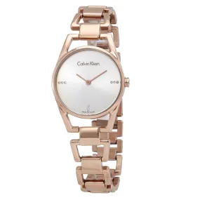Calvin Klein Dainty Silver Dial Ladies Watch K7L2364T
