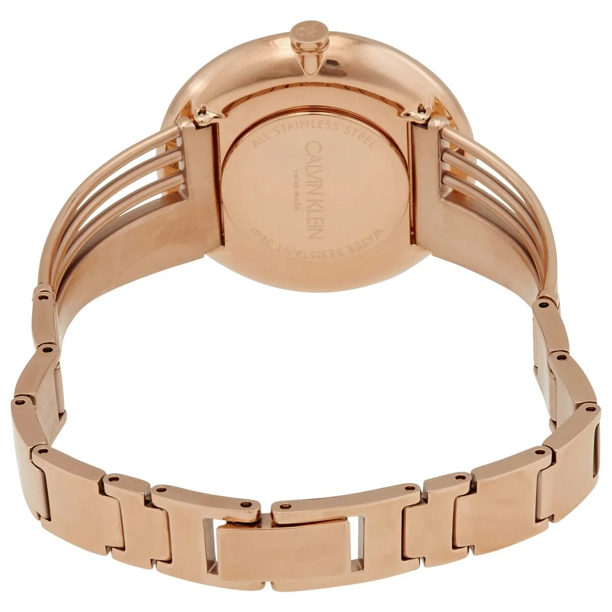 Calvin Klein Drift Quartz Silver Dial Ladies Watch K6S2N616