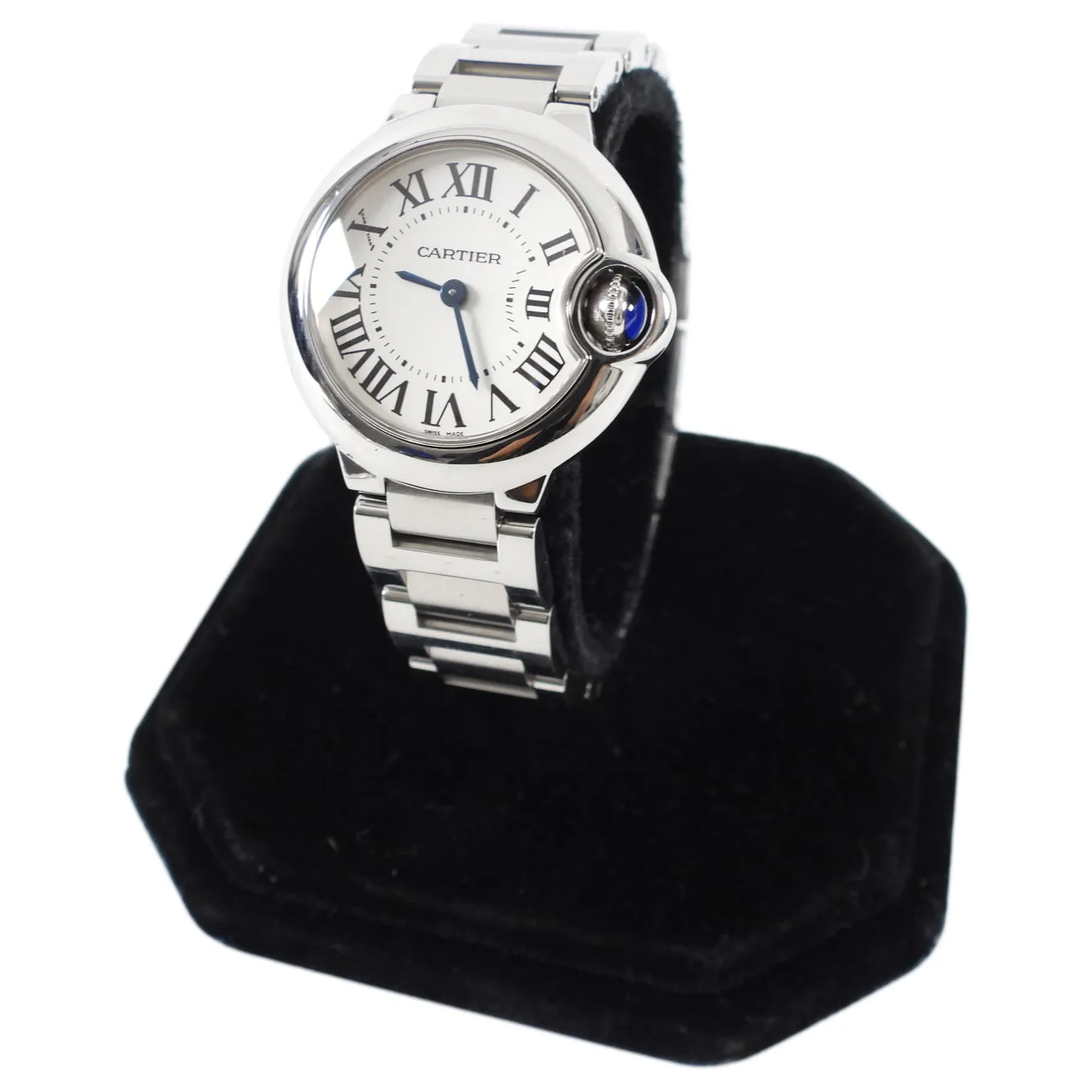 Cartier Ballon Bleu 28mm Steel Quartz Ladies Watch