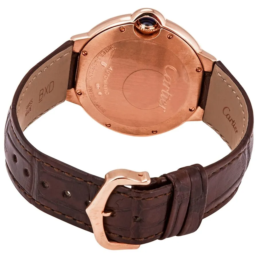 Cartier Ballon Bleu Automatic 18kt Rose Gold Ladies Watch WGBB0009