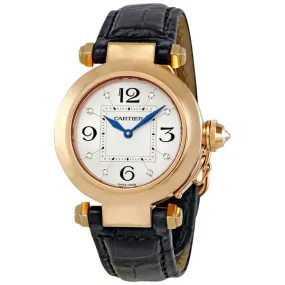Cartier Pasha Diamond Ladies  Watch WJ11913G