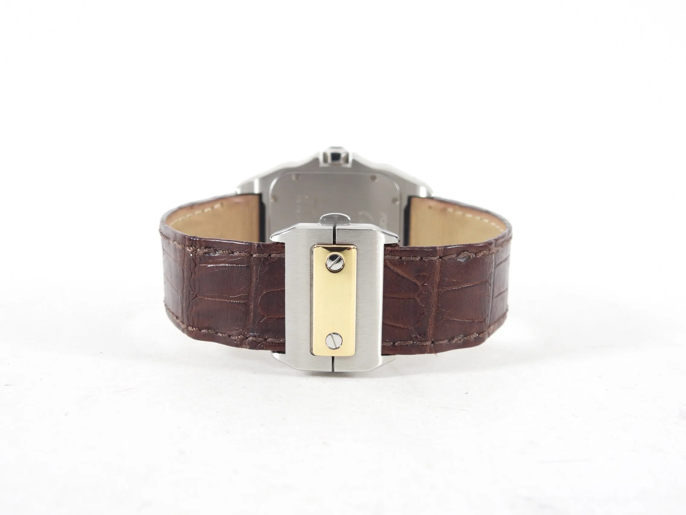 Cartier Santos 100 Automatic 38mm Exotic Band Wrist Watch