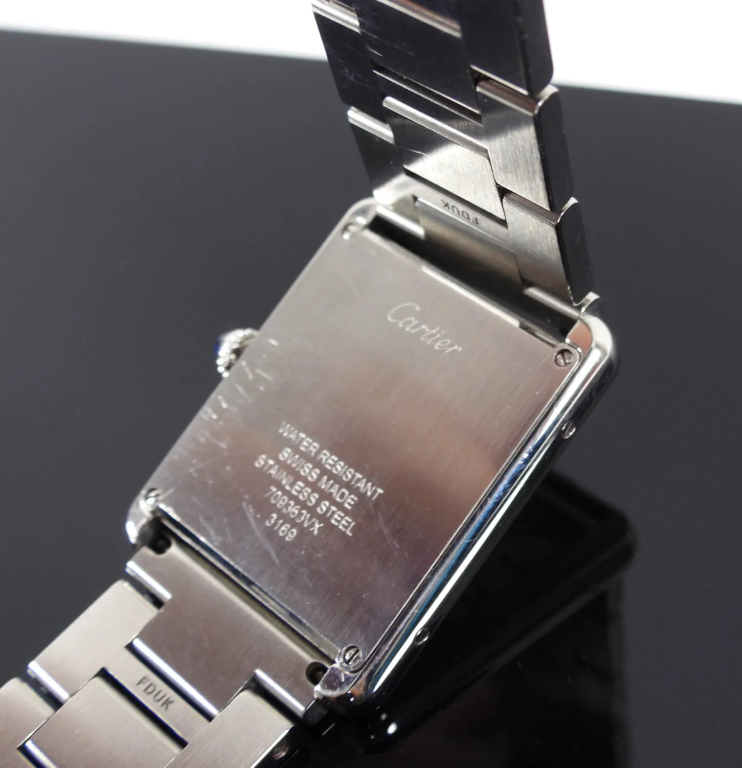 Cartier Tank Solo Large 27mm Stainless Unisex Watch