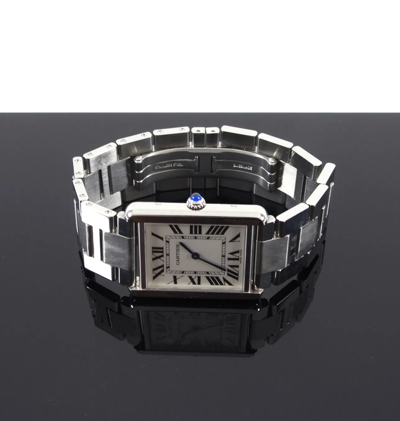 Cartier Tank Solo Large 27mm Stainless Unisex Watch