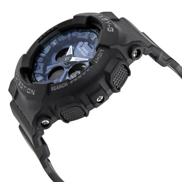 Casio BA130-1A2 Baby-G Alarm World Time Chronograph Quartz Analog-Digital Blue Dial Watches Lexor Miami