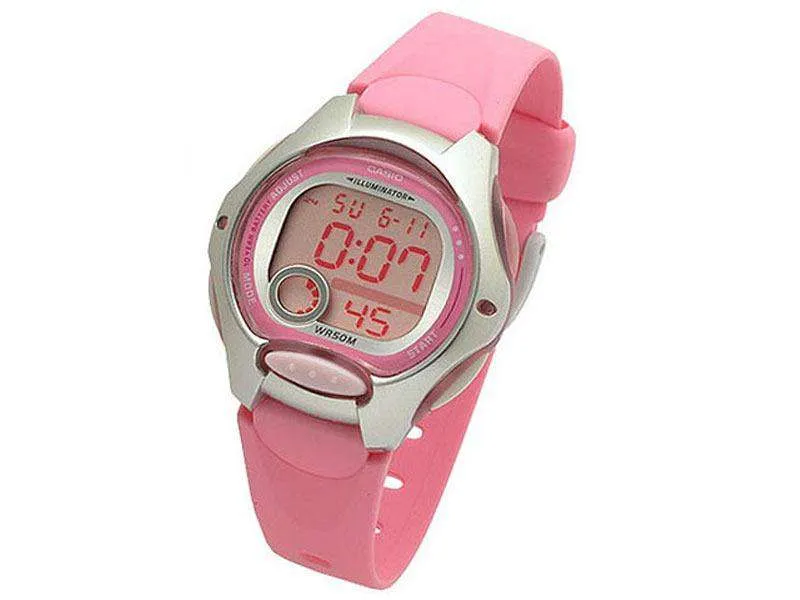 Casio LW-200-4B  Pink Resin Watch for Women