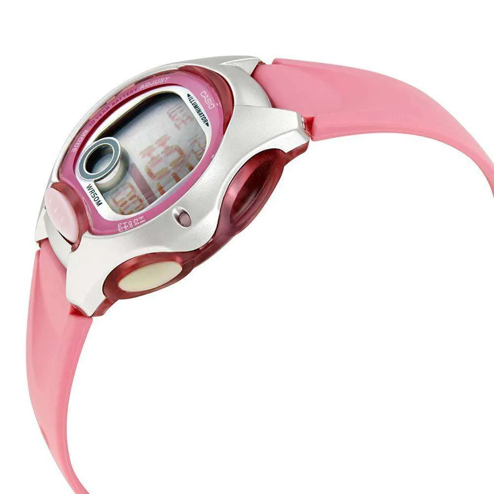 Casio LW-200-4B  Pink Resin Watch for Women