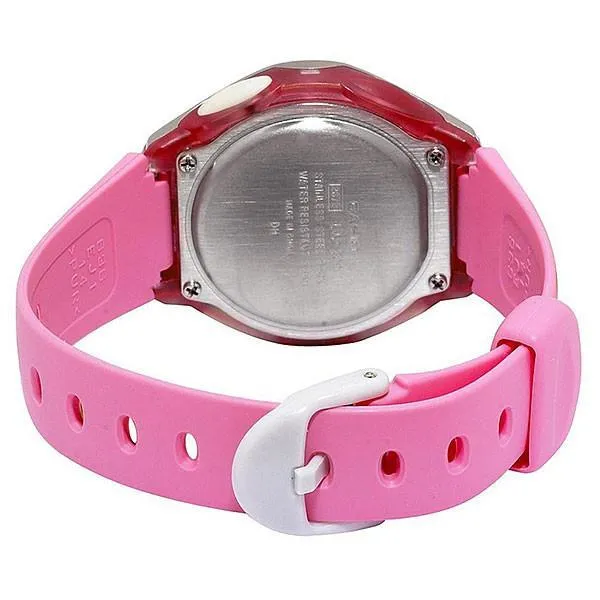 Casio LW-200-4B  Pink Resin Watch for Women
