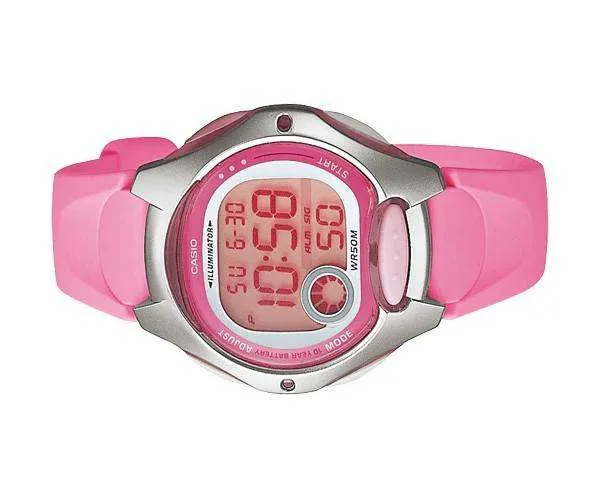 Casio LW-200-4B  Pink Resin Watch for Women