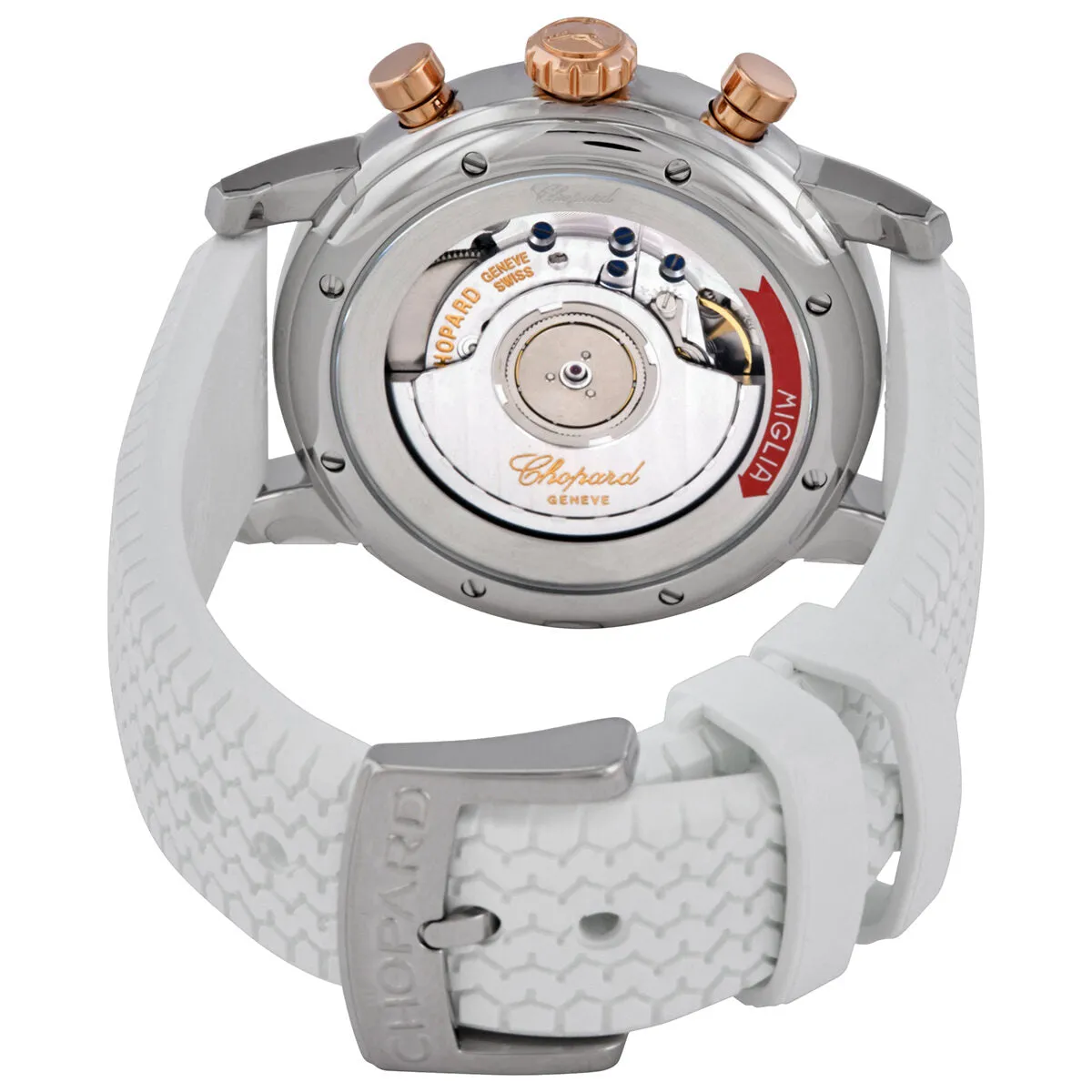 Chopard Mille Miglia Classic Chronograph Automatic Grey Dial 39mm Watch 168588-6001