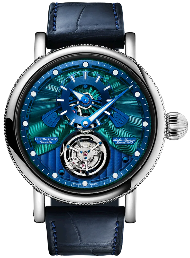 Chronoswiss Watch Open Gear Flying Tourbillon Paraiba Limited Edition