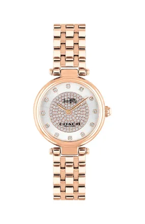 Coach Park Crystal Rose Gold 26mm Women's Watch 14503736