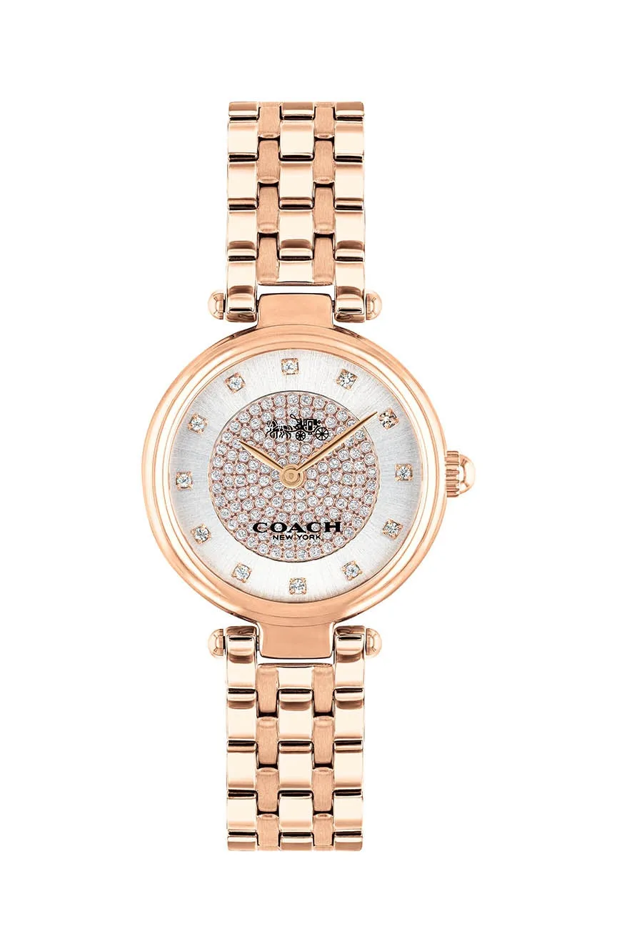 Coach Park Crystal Rose Gold 26mm Women's Watch 14503736