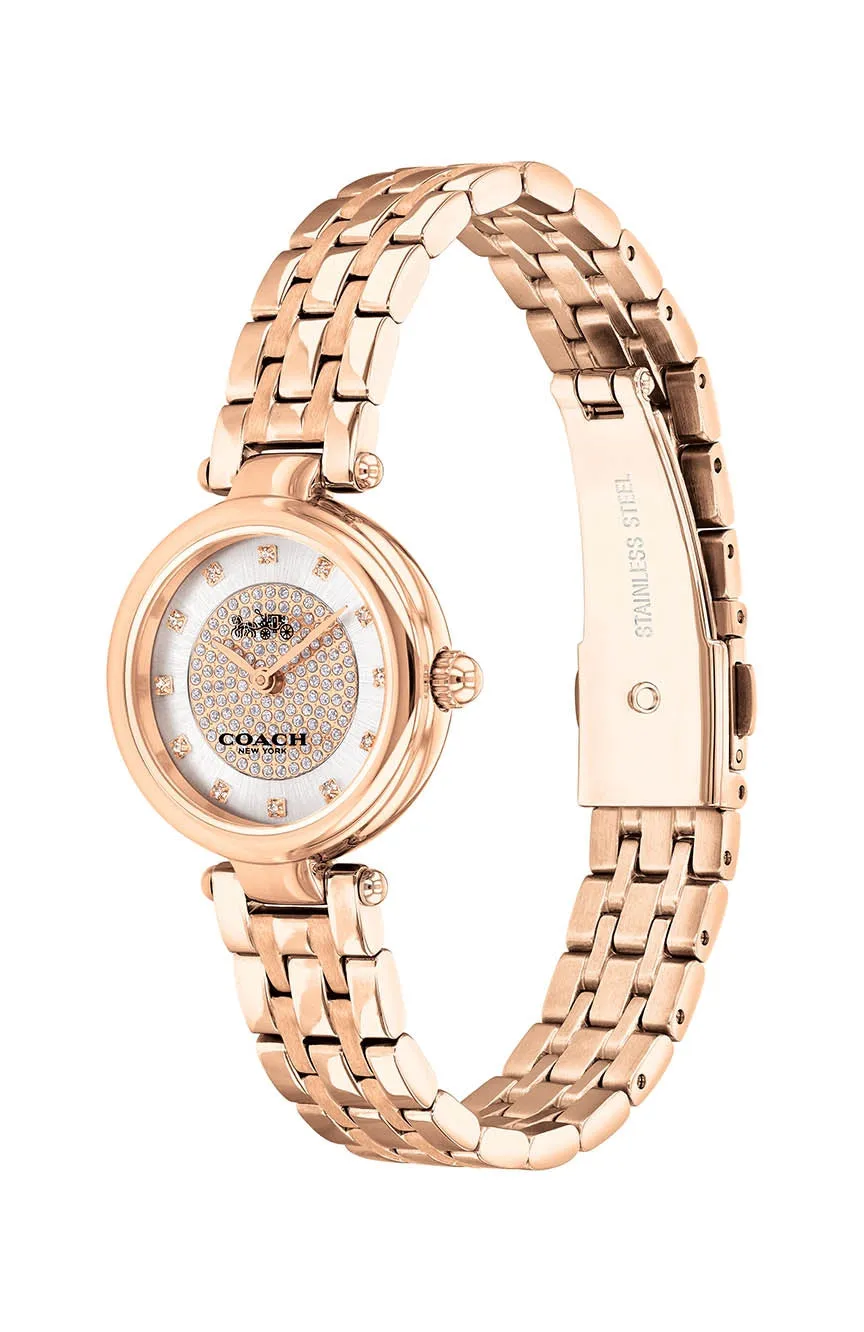 Coach Park Crystal Rose Gold 26mm Women's Watch 14503736