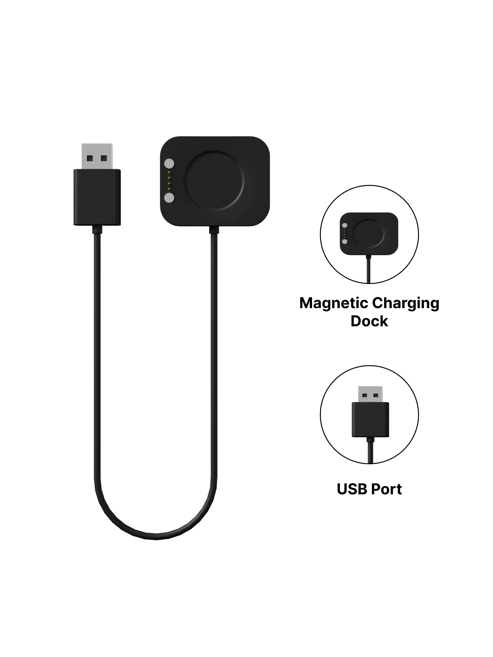Cultsport smartwatch magnetic charging dock( For beats)