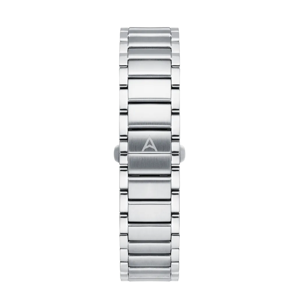 Cushion Case Steel Bracelet With Butterfly Clasp