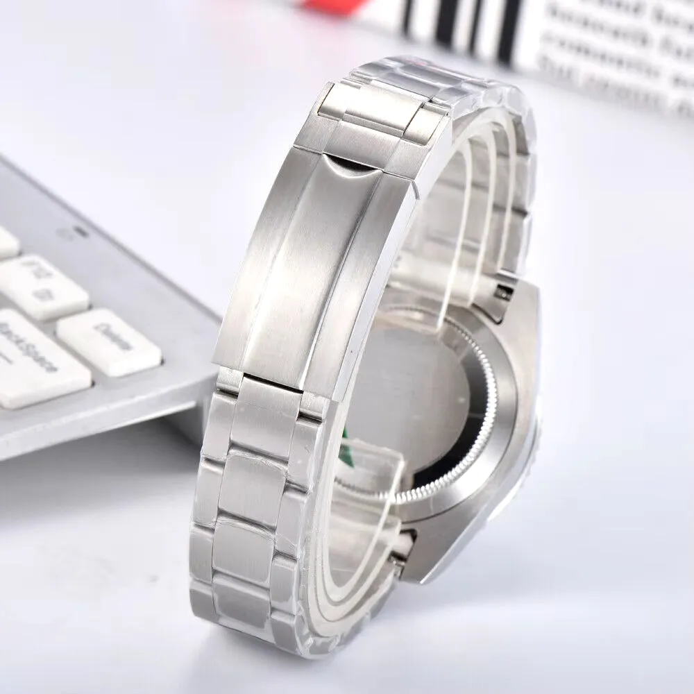 Custom Logo New Luxury NH34 Mechanical Wristwatch Stainless Steel GMT Watch Sapphire Glass Top Brand Men Watches Reloj Hombre