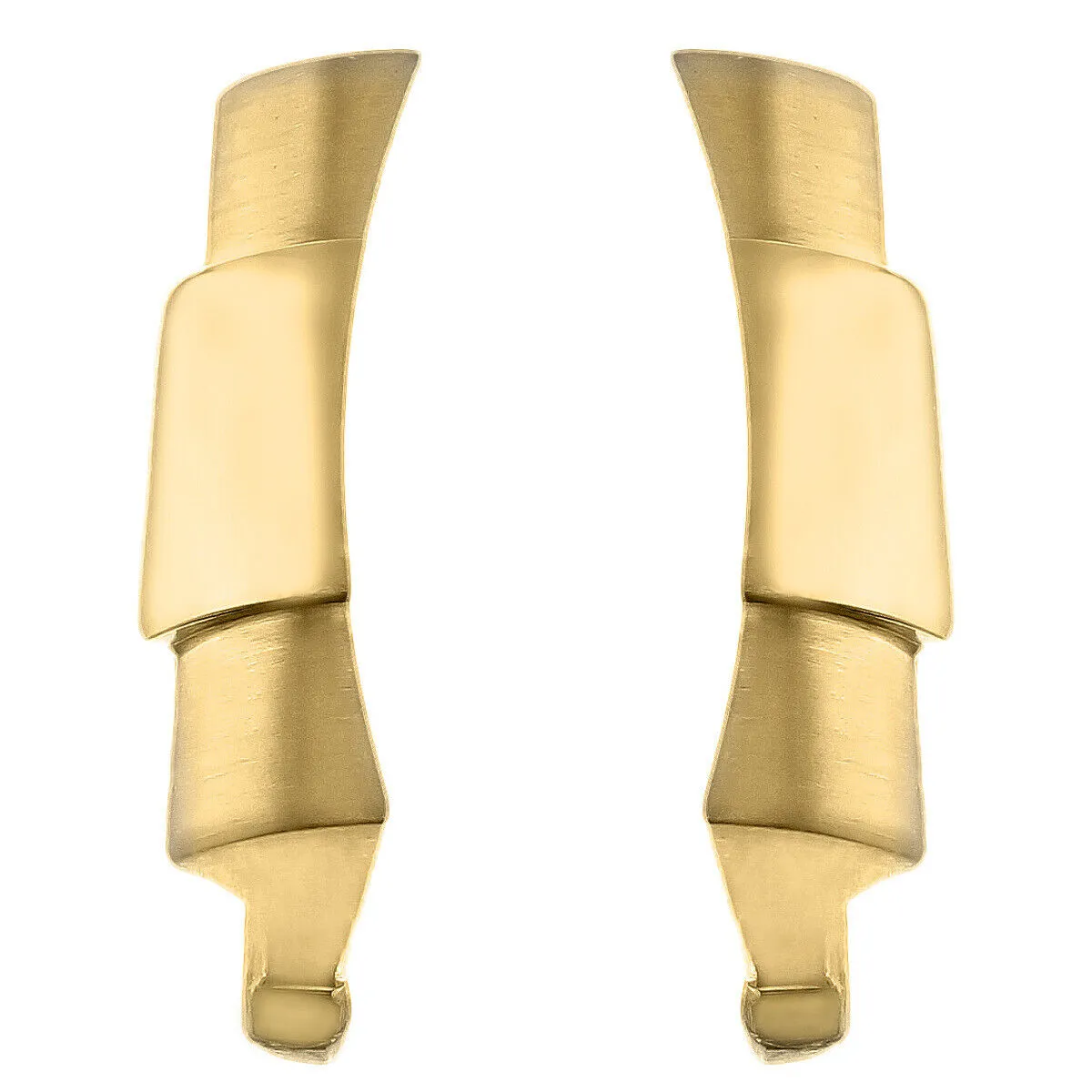 CUSTOM STRAP END LINK FOR ROLEX DATEJUST 16014 16233 16234 16238 18KY REAL GOLD