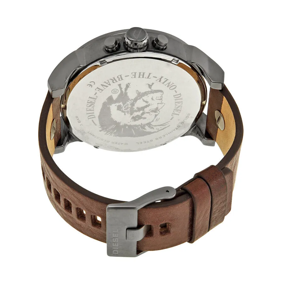 Diesel Mr Daddy Dual Time Chronograph Navy Blue Dial Men's Watch DZ7314