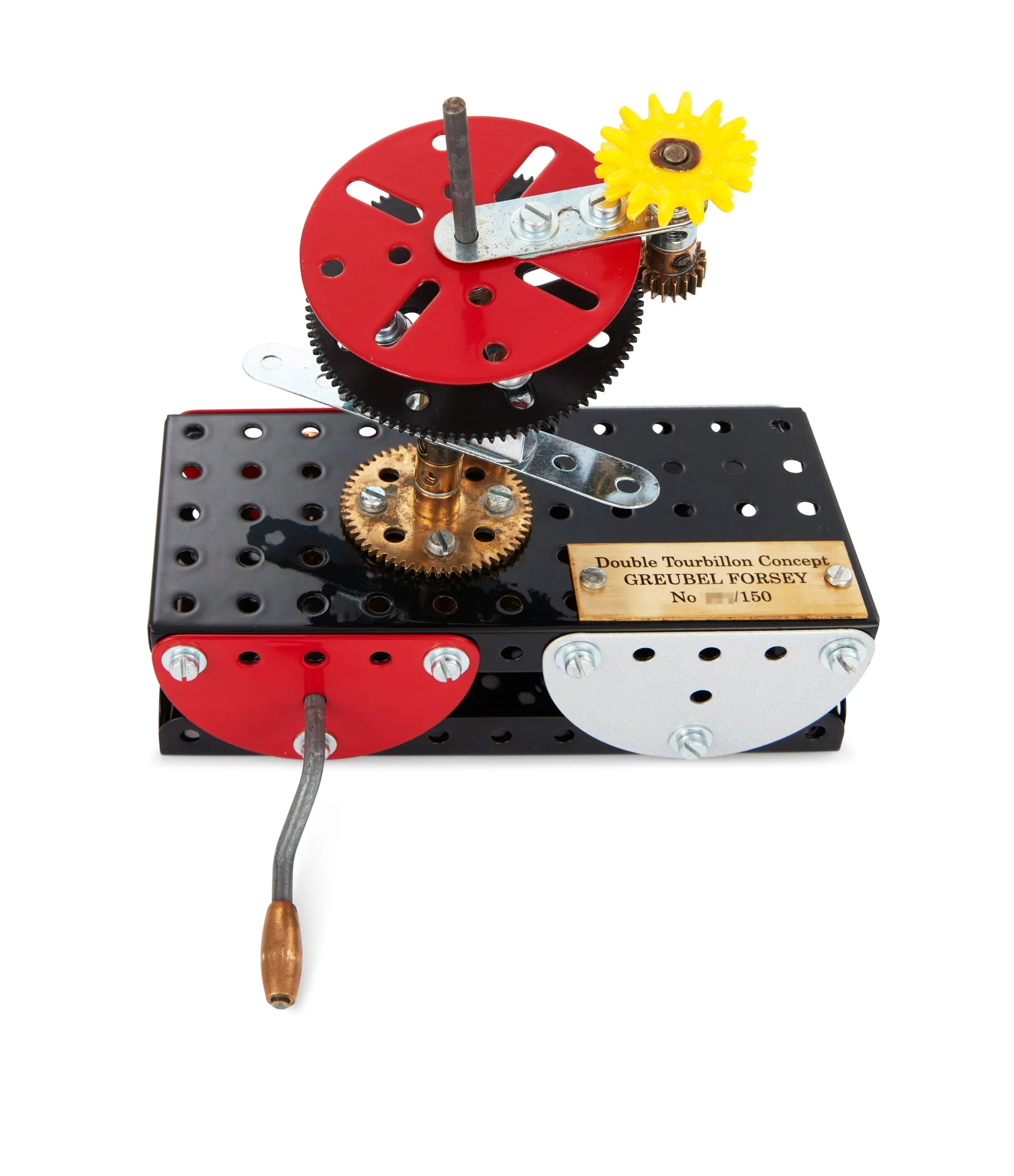 Double Tourbillon 30° Meccano Model