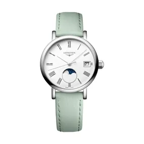 Elegant Moonphase Green Strap 30mm