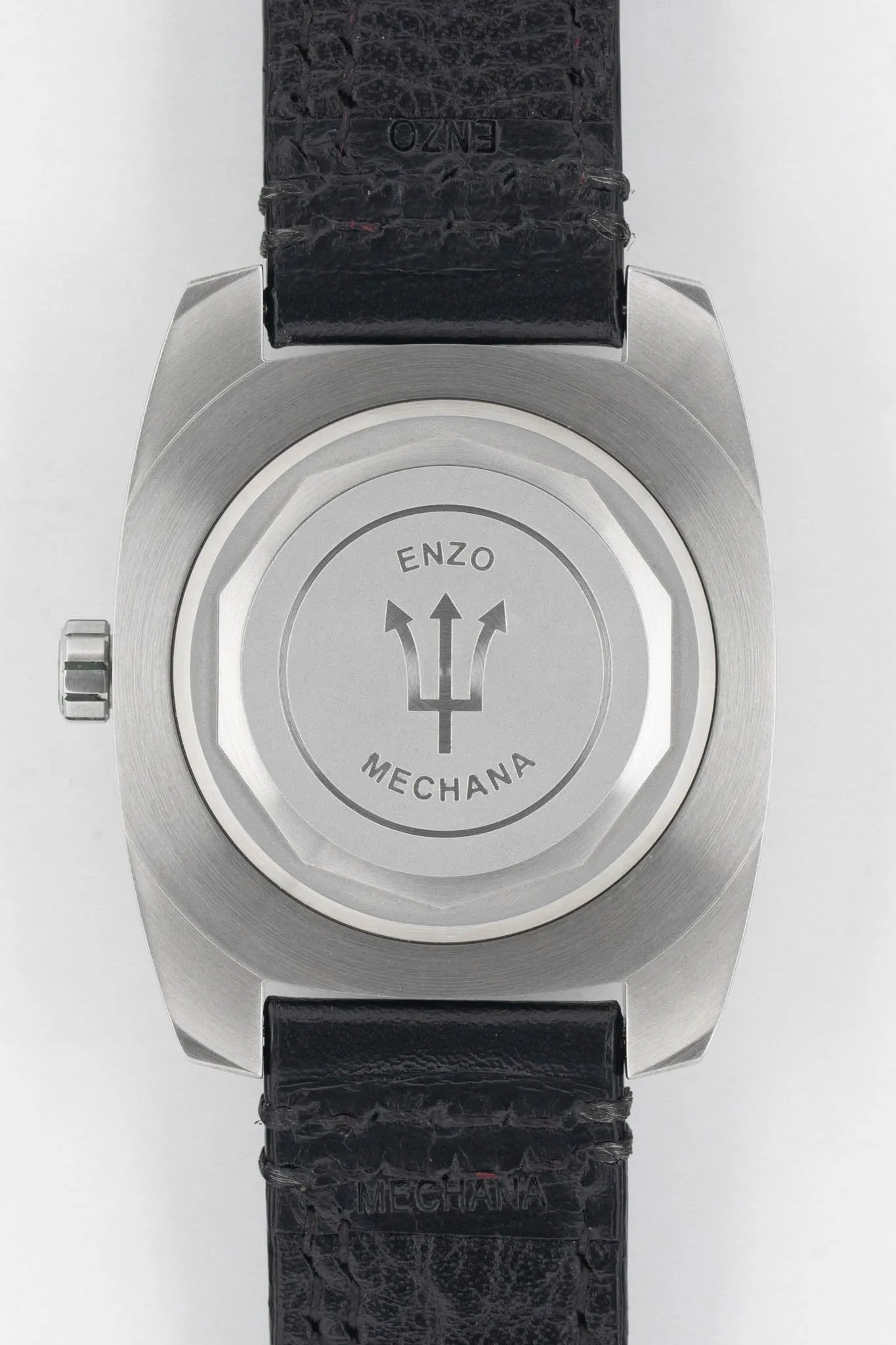 Enzo Mechana ACQUA 500m Peace Collection Automatic Watch - Matt BLACK Dial (Non-Lumed)