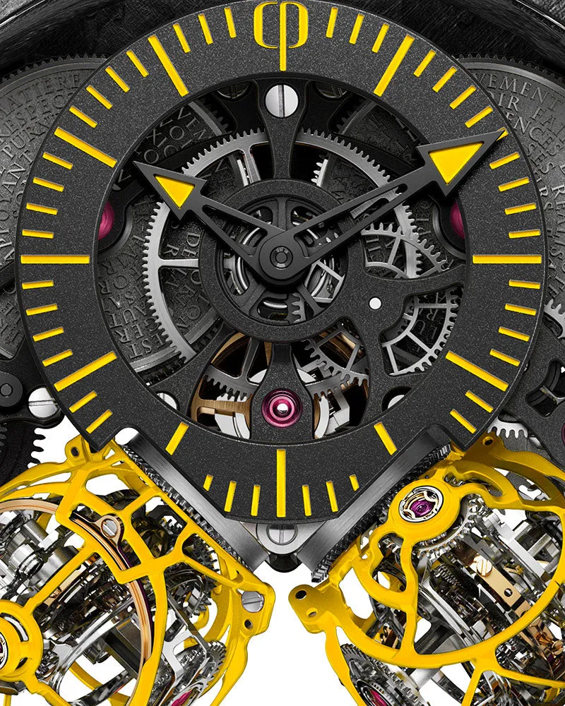 Escape II Forged Carbon Yellow