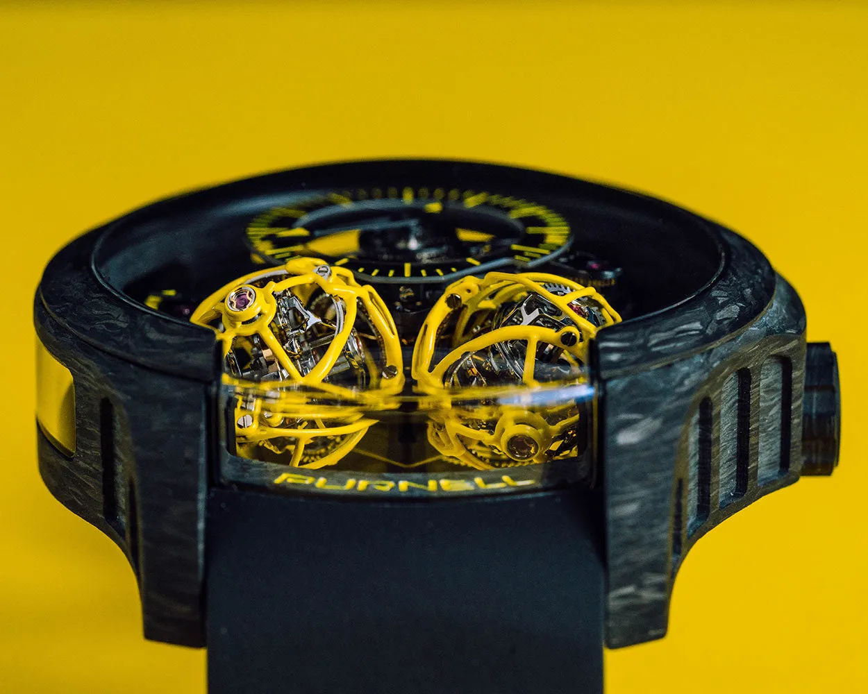 Escape II Forged Carbon Yellow