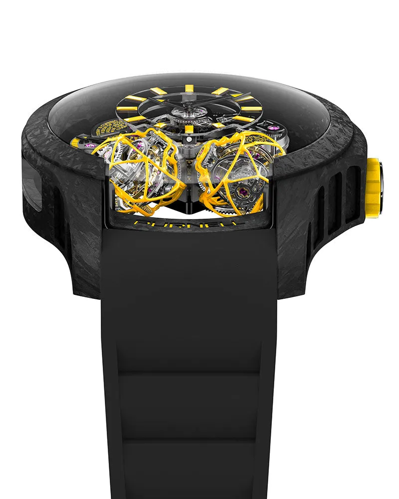 Escape II Forged Carbon Yellow