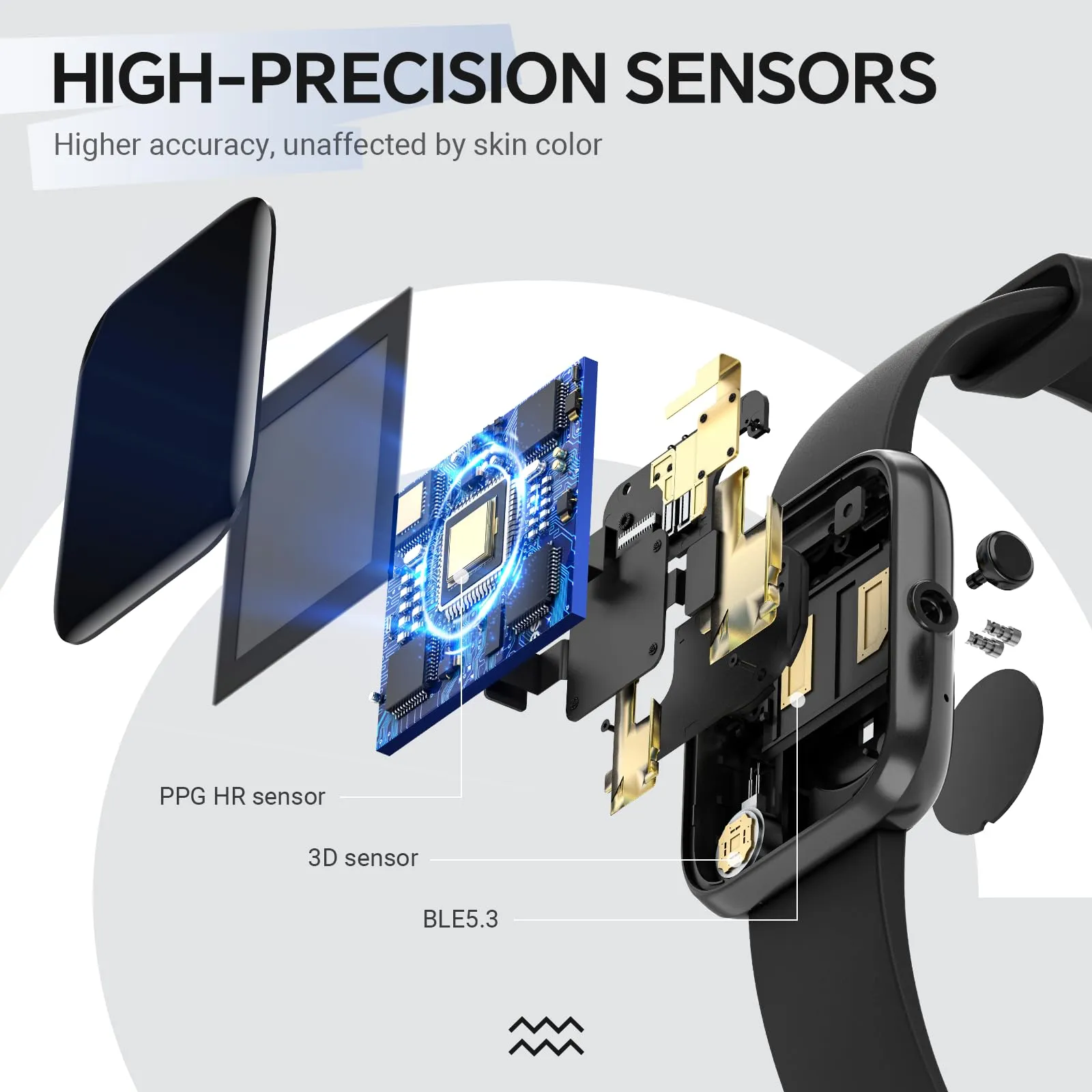 Fitness Tracker Smart Watch with Bluetooth Calls