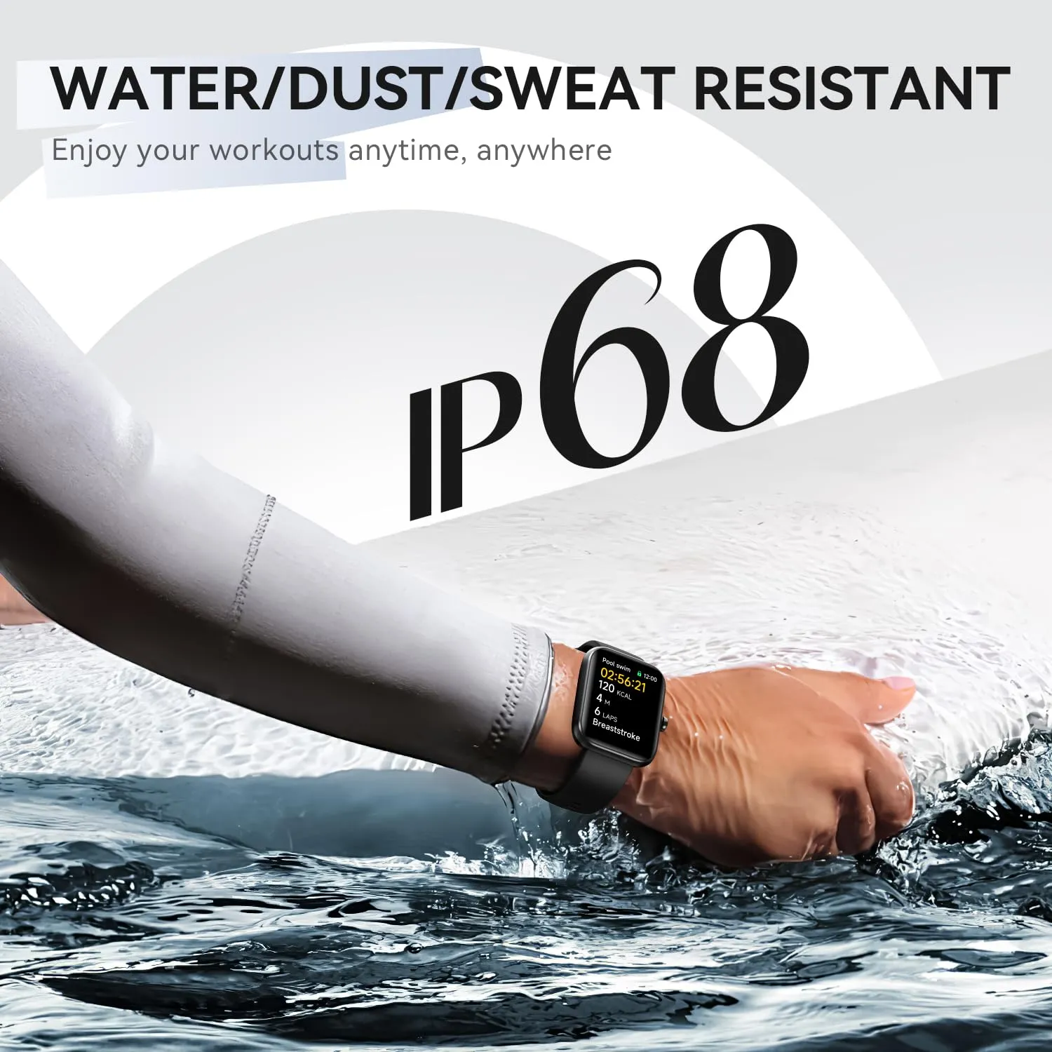 Fitness Tracker Smart Watch with Bluetooth Calls