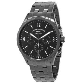 Fossil Chronograph Quartz Black Dial Men's Watch FS5606