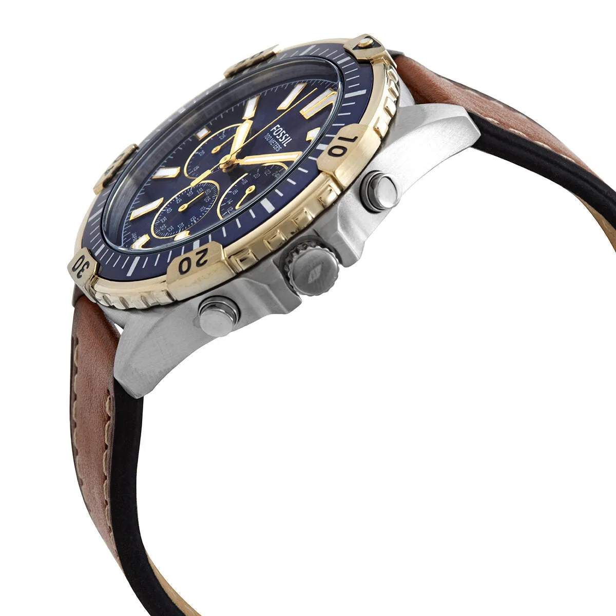 Fossil Garrett Chronograph Quartz Blue Dial Men's Watch FS5625