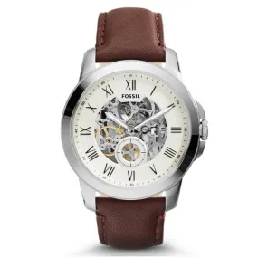 Fossil Grant Automatic Cream Dial Men's Watch ME3052