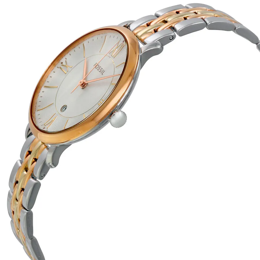 Fossil Jacqueline Silver Dial Ladies Watch ES3844